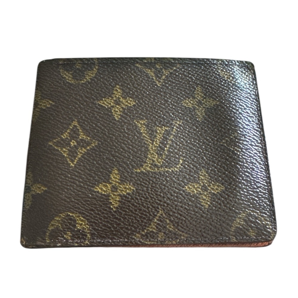 Louis Vuitton Preowned Men’s Monogram Canvas Billfold Wallet Spain Made Good Con